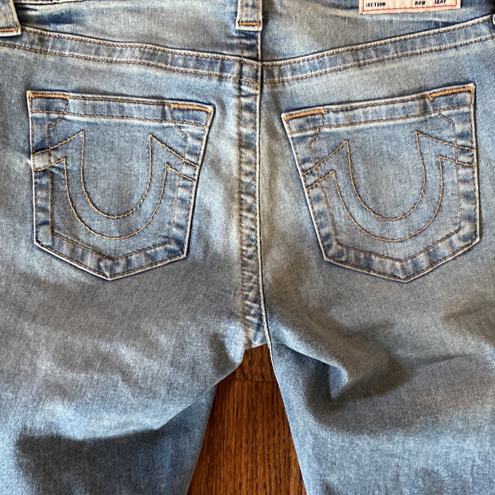 True Religion Womens Jennie Curvy Mid Rise Skinny Jean Size 28/6 nice condition - Picture 4 of 17